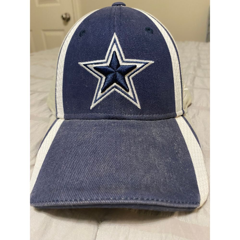 NFL Dallas Cowboys Adjustable‎ Cap Navy Blue White Star Logo Men's Hat
